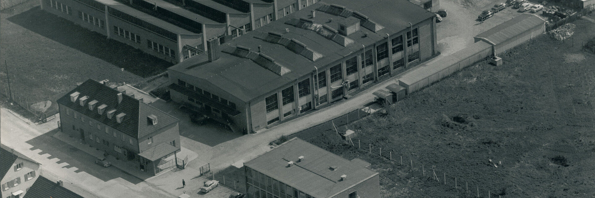 Old picture of the CeramTec site in Plochingen