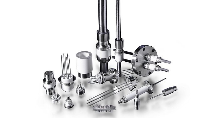 Ceramaseal Materialien vor einem weißen Hintergrund